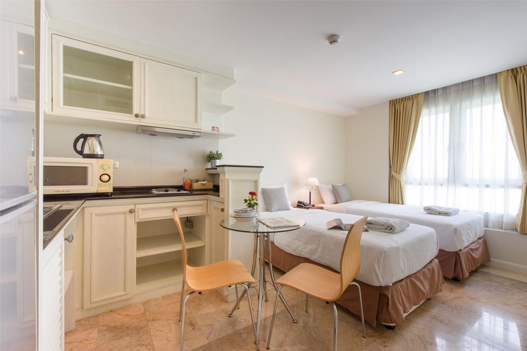Sabai Sathorn apartamento con servicio Bangkok Exterior foto